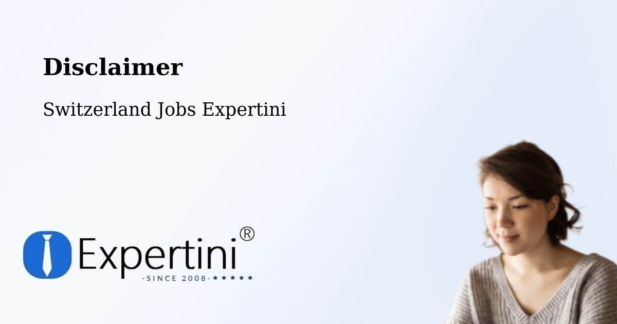 Disclaimer – Flawil - Switzerland Jobs Expertini